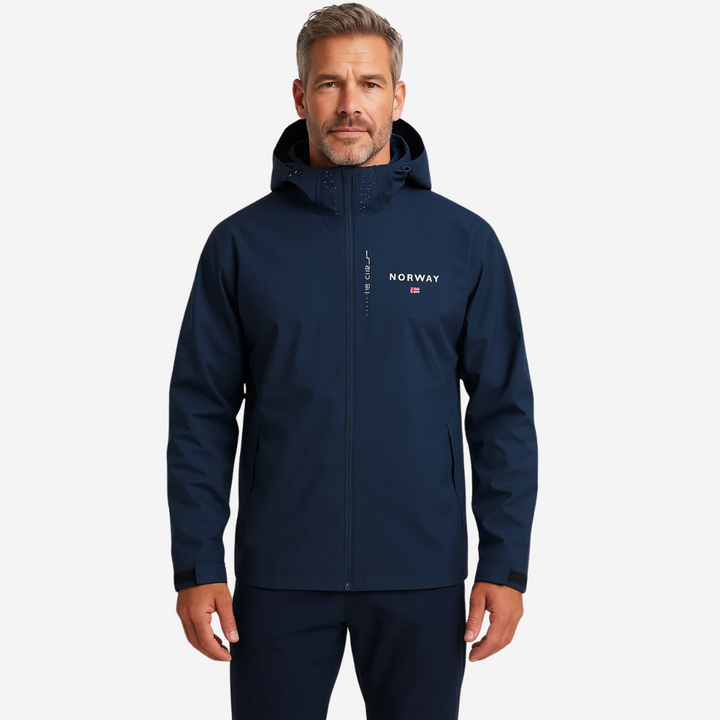 Breathable men's Elian spring jacket. Rain-resistant, versatile for outdoor adventures.