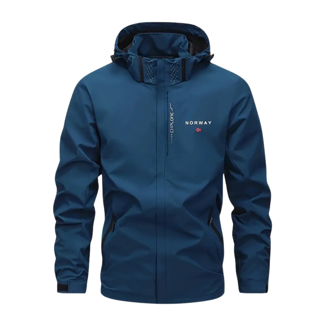 Men's Elian breathable jacket for hiking. Rain-resistant, versatile for changing weather.