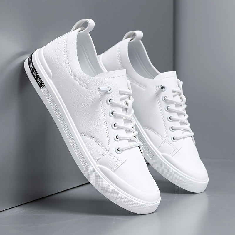 Close-up of men's everyday comfort sneakers, showcasing texture & quality. Perfect casual shoes for versatile fashion.