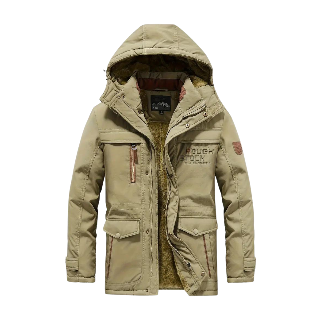 Men's Kaspar insulated outdoor jacket. Waterproof, windproof for ultimate cold weather protection in autumn/winter.