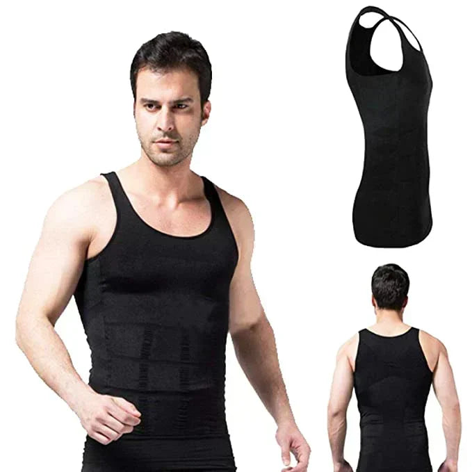Massimo men's compression baselayer, offering back support and a streamlined, confident physique.
