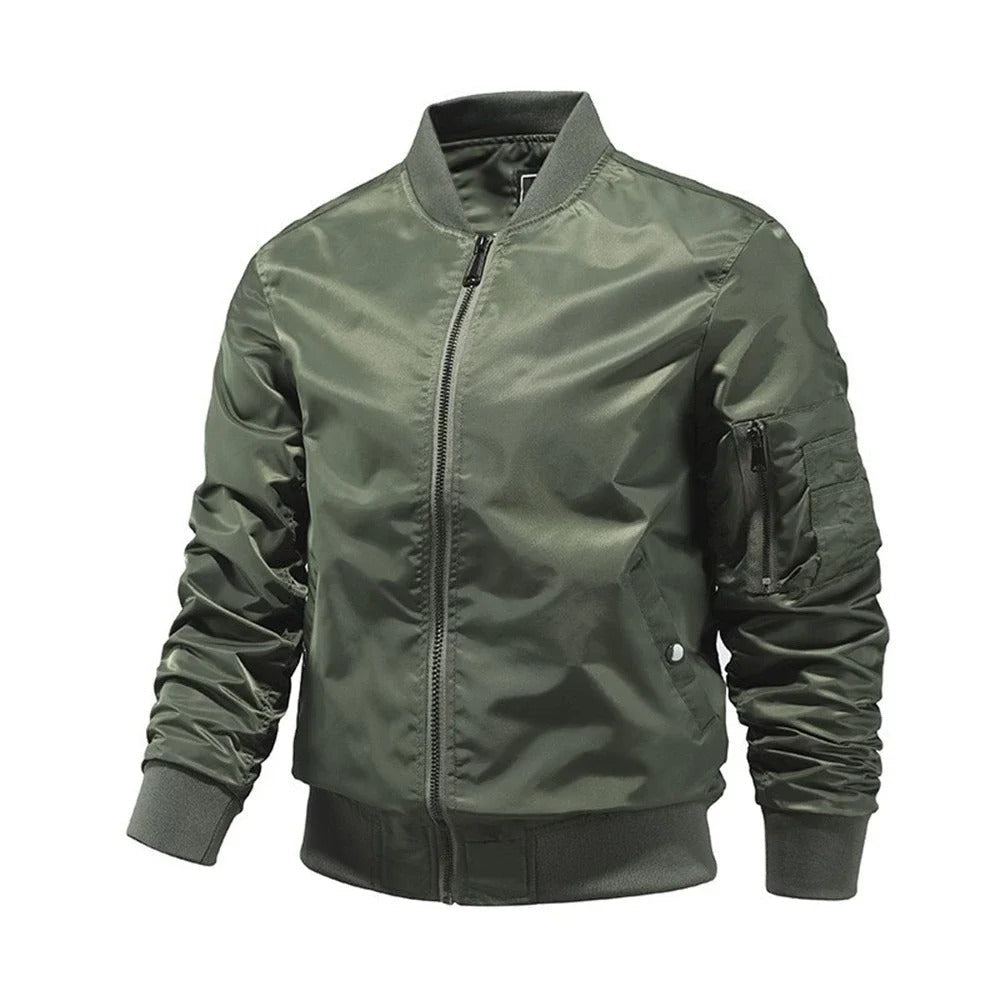 Hector men's light bomber jacket for autumn. Perfect for transitional weather, offering a trendy, casual look.