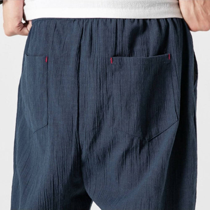 Men's fashion jogger pants, designed for summer comfort with a relaxed fit.
