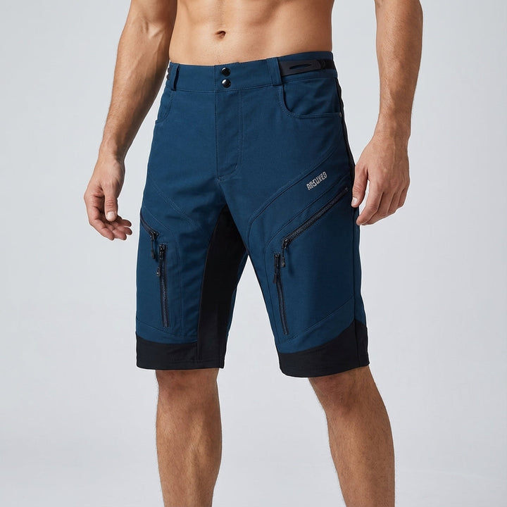 Durable men's gym shorts, lightweight and breathable, suitable for intense training, workouts, and sports.
