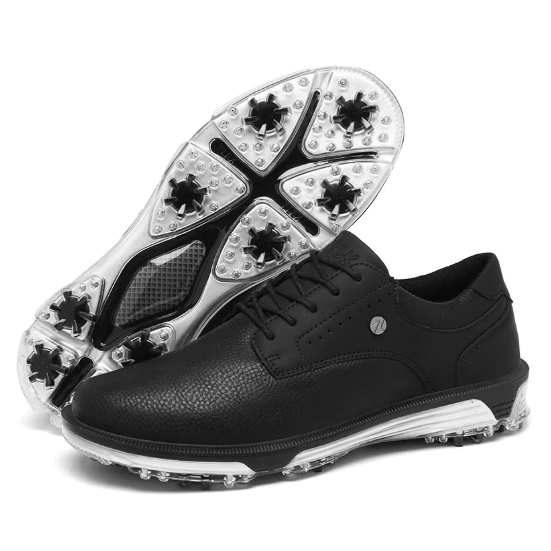 Athletic men's limited edition golf shoes, engineered for maximum grip, stability, and all-day comfort on the green.