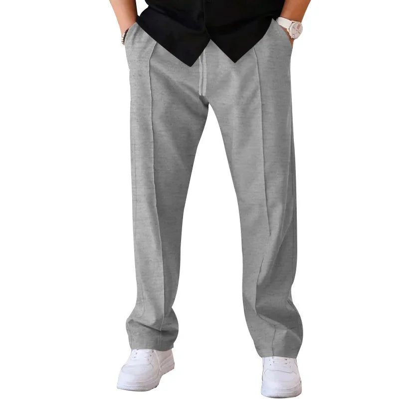 Durable men's loose-fit formal trousers, built for long-lasting comfort and workwear demands.