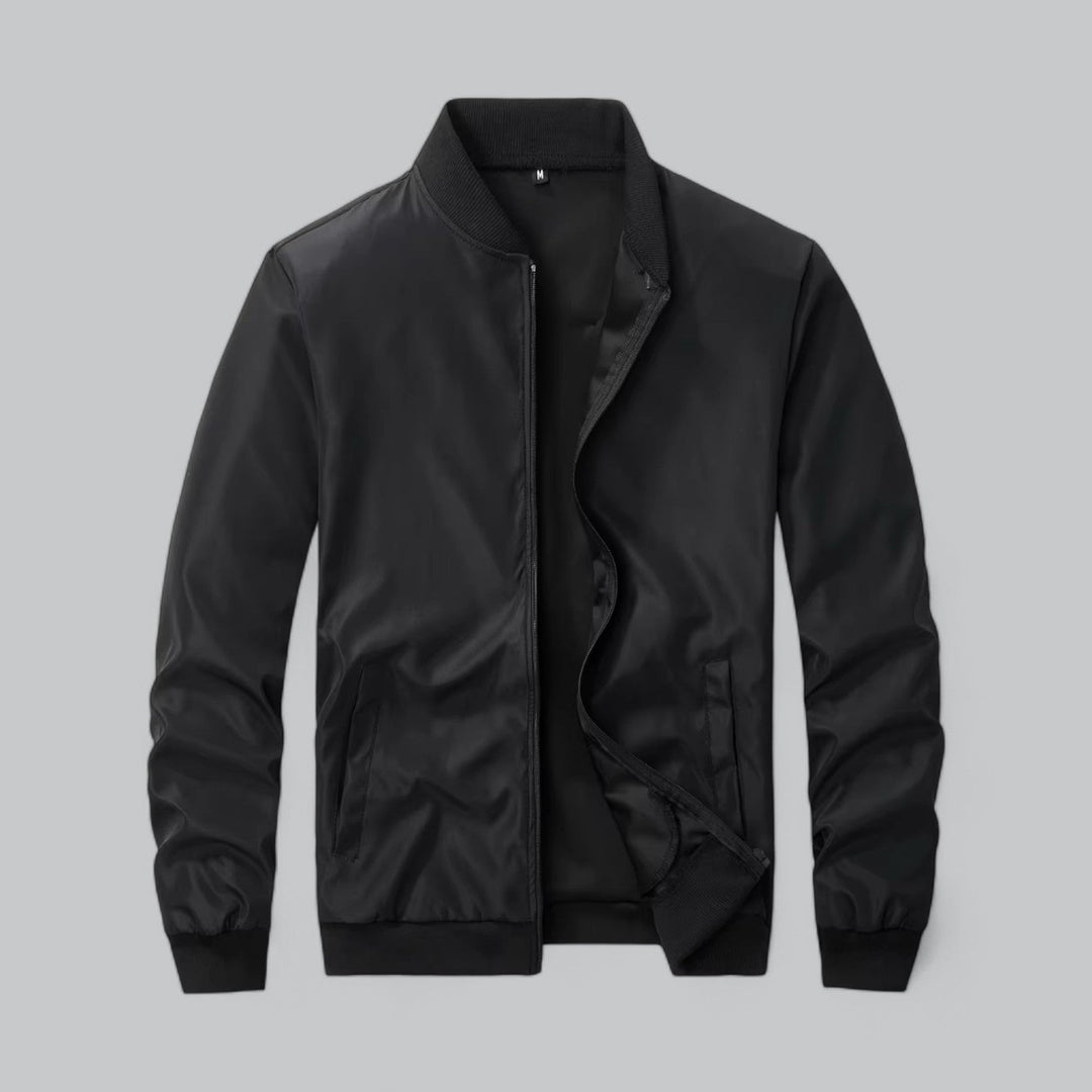 Comfortable regular fit men's Lucian autumn jacket; a timeless piece of men's apparel for fall weather.