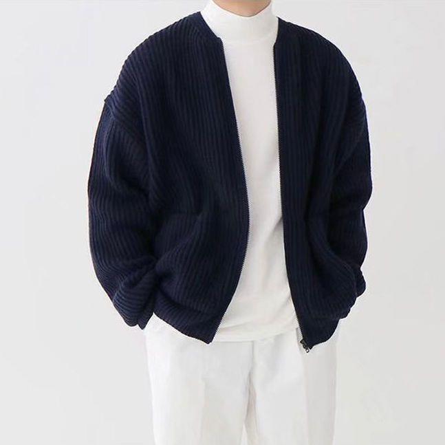 Essential men's cardigan for timeless style & modern fit. Perfect versatile outerwear & knit top.