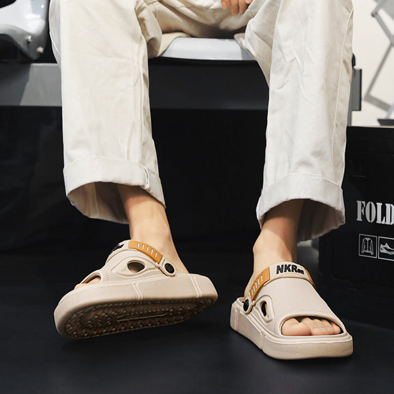 Rafael non-slip men's beach sandals, perfect summer footwear for comfort by the pool, beach, or casual outings.