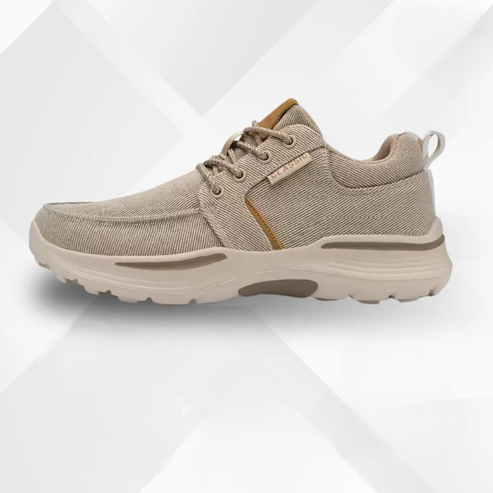 Ergonomic men's orthopedic shoes with wide toe box for ultimate comfort, joint support, and pain relief.