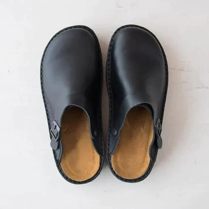 Casual men's comfort clogs designed for ultimate support. Orthopedic slip-on shoes ideal for daily wear.
