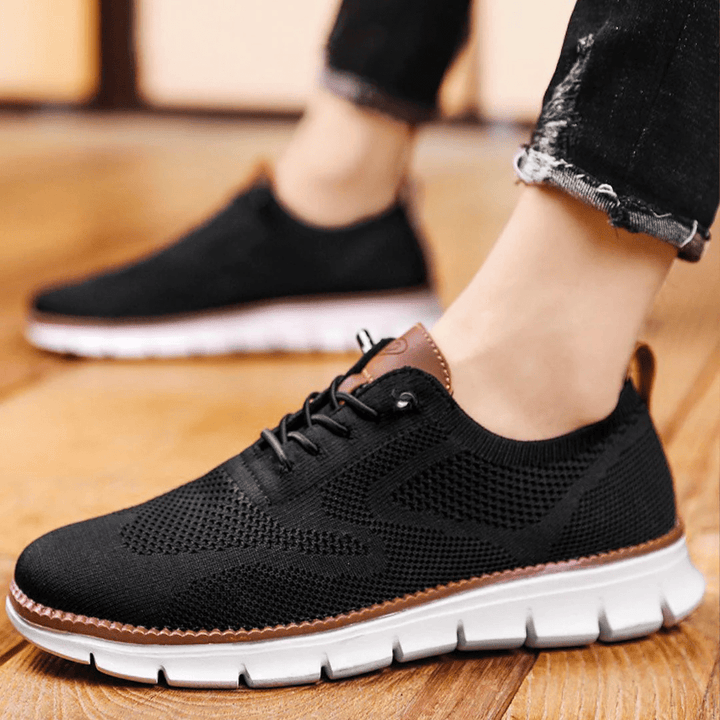 Men's Orthopedic Slip-On Walking Shoes for Comfort & Foot Support, designed for daily casual wear.