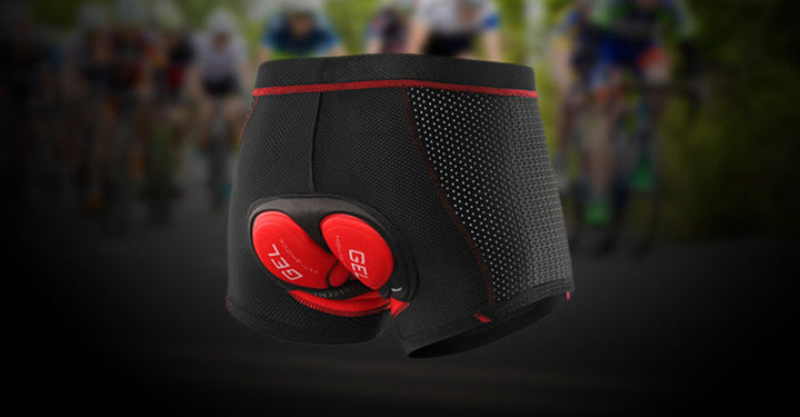 High-performance men's cycling shorts with padding for ultimate ride comfort & support.