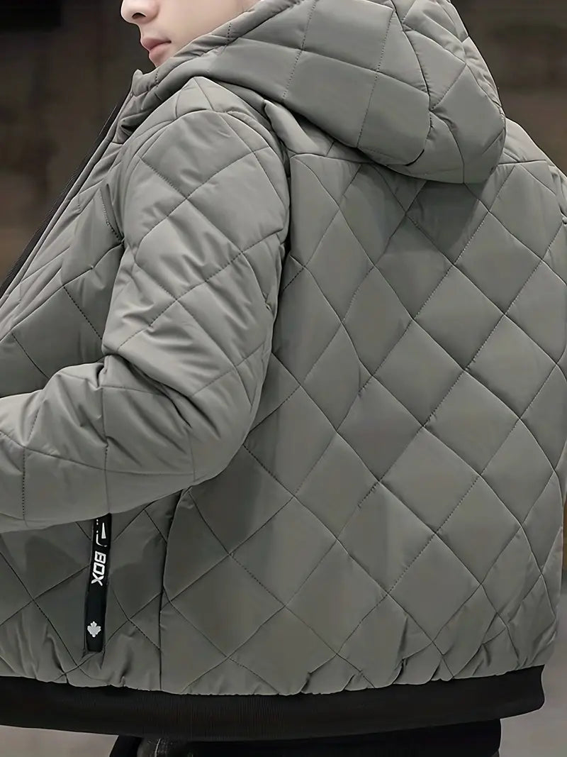 Casual Men's Padded Jacket, stylish and comfortable for everyday wear.