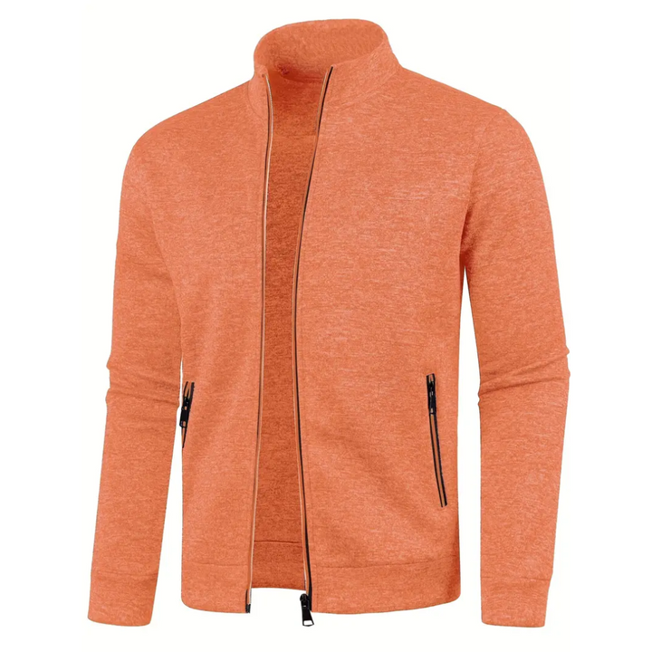 Men's active lifestyle training top, full zip, performance fabric, comfortable & versatile.