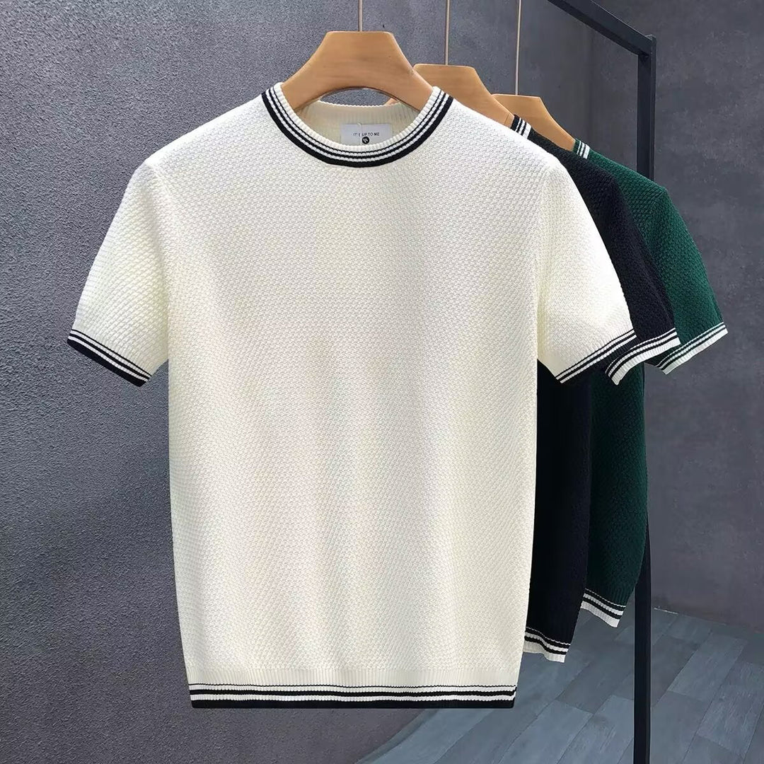 Relaxed fit men's premium cotton crewneck sweatshirt. Perfect long sleeve top for fall & winter outfits.