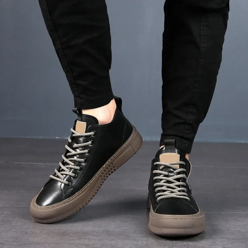 Premium Men's Everyday Comfort Sneakers, offering superior support & durability for active & casual footwear.