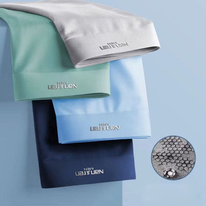 Durable men's premium soft boxer briefs. Comfortable, breathable, and supportive underwear, designed for long-lasting daily wear.