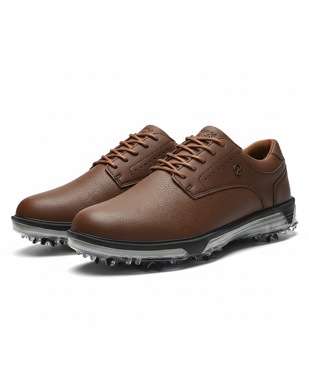 Men's Pro Edition Golf Shoes, white, for stable grip & all-weather performance on the golf course.