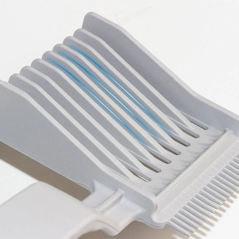 Barber tool: men's styling comb designed for seamless hair blending, anti-static properties