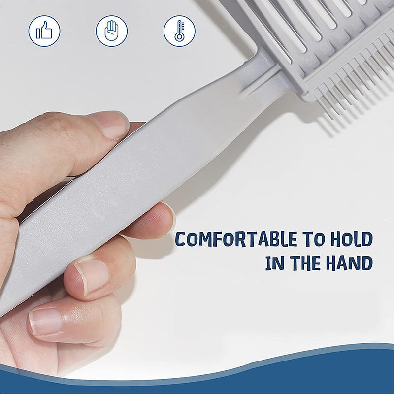 Professional hair styling comb for men, essential for barbers and precise hair blending