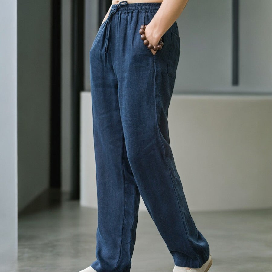 Soft men's Palmara loungewear pants, relaxed fit for everyday comfort and summer relaxation.