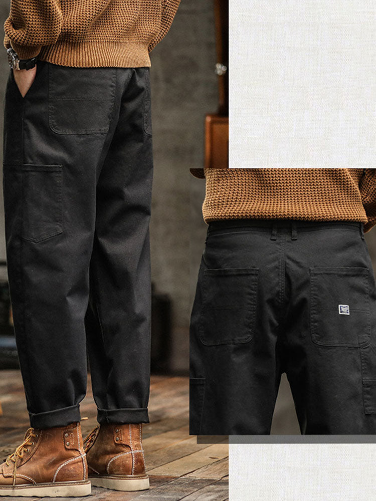 Men's relaxed fit utility pants designed for comfort and durability, a perfect blend of casual and modern.