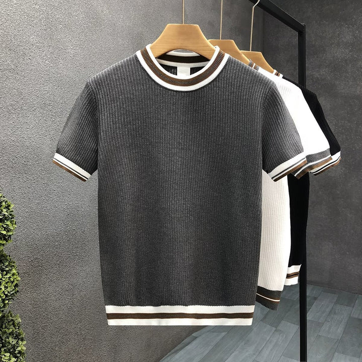 Men's Rico crewneck sweater, a soft tailored pullover for ultimate comfort and style. Ideal for daily wear.