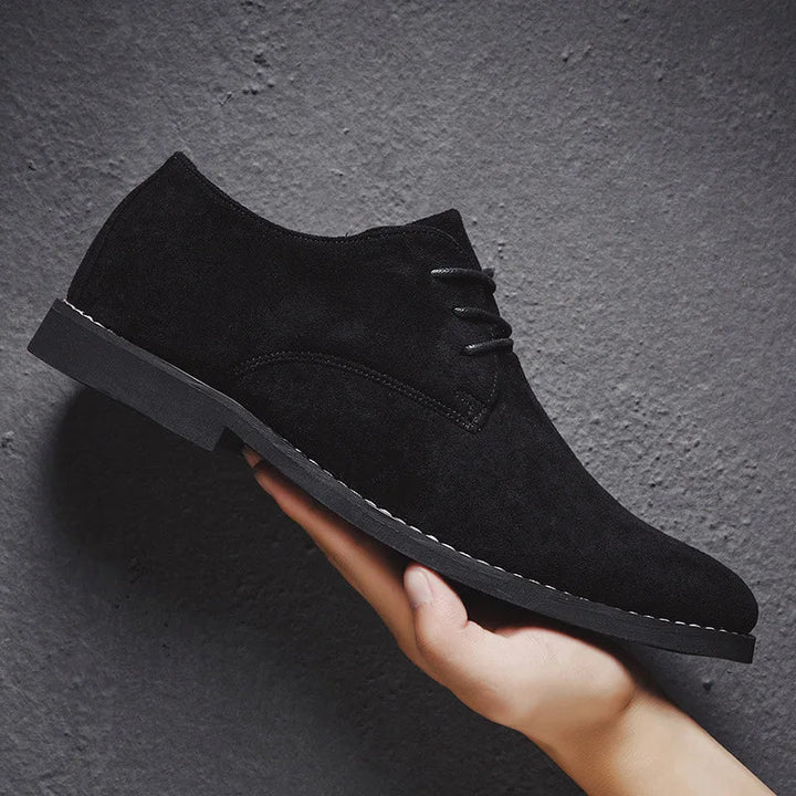 Comfortable men's Sebastian suede oxford shoes, offering a versatile and classic style for any occasion.