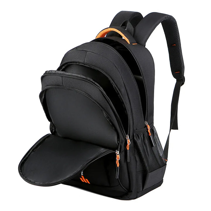 Professional men's business backpack, durable for travel, daily use, & all-year wear.