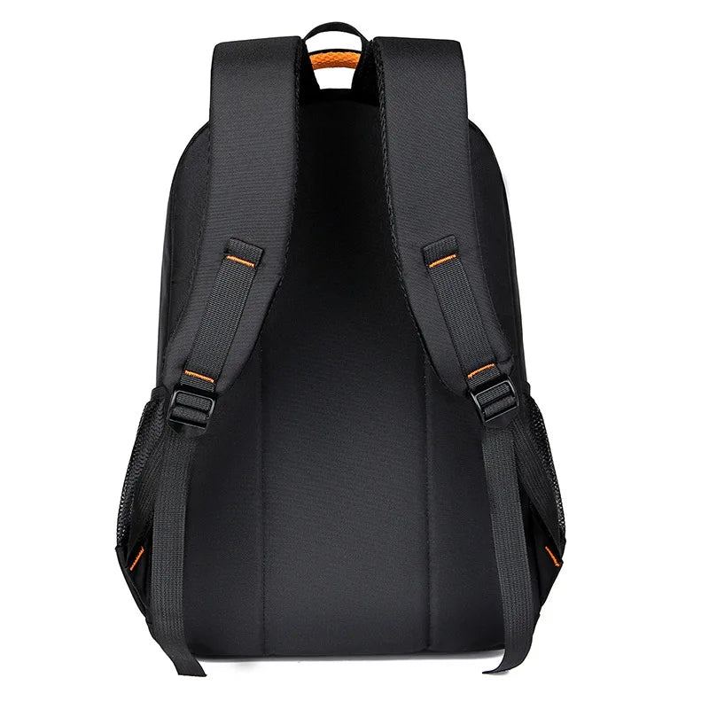 Modern men's outdoor backpack, water-resistant & durable for all seasons, fashion accessory.