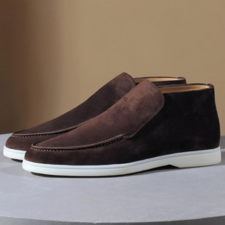 Men's slip-on ankle loafer in a versatile finish, perfect for smart casual and comfortable everyday wear.