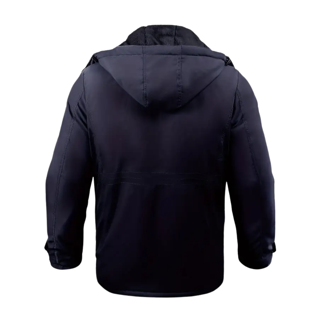 Stellan men's hooded winter jacket, insulated for warmth. Perfect casual outerwear for cold weather.