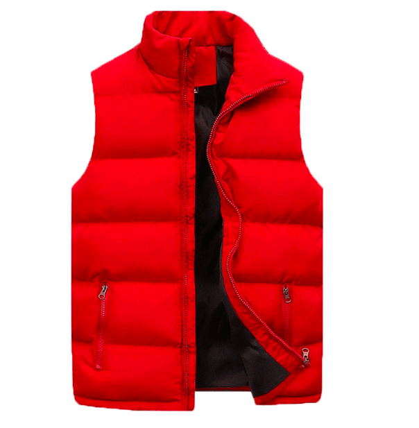 Practical men's outdoor vest, a comfortable and stylish gilet for layering and casual activities.