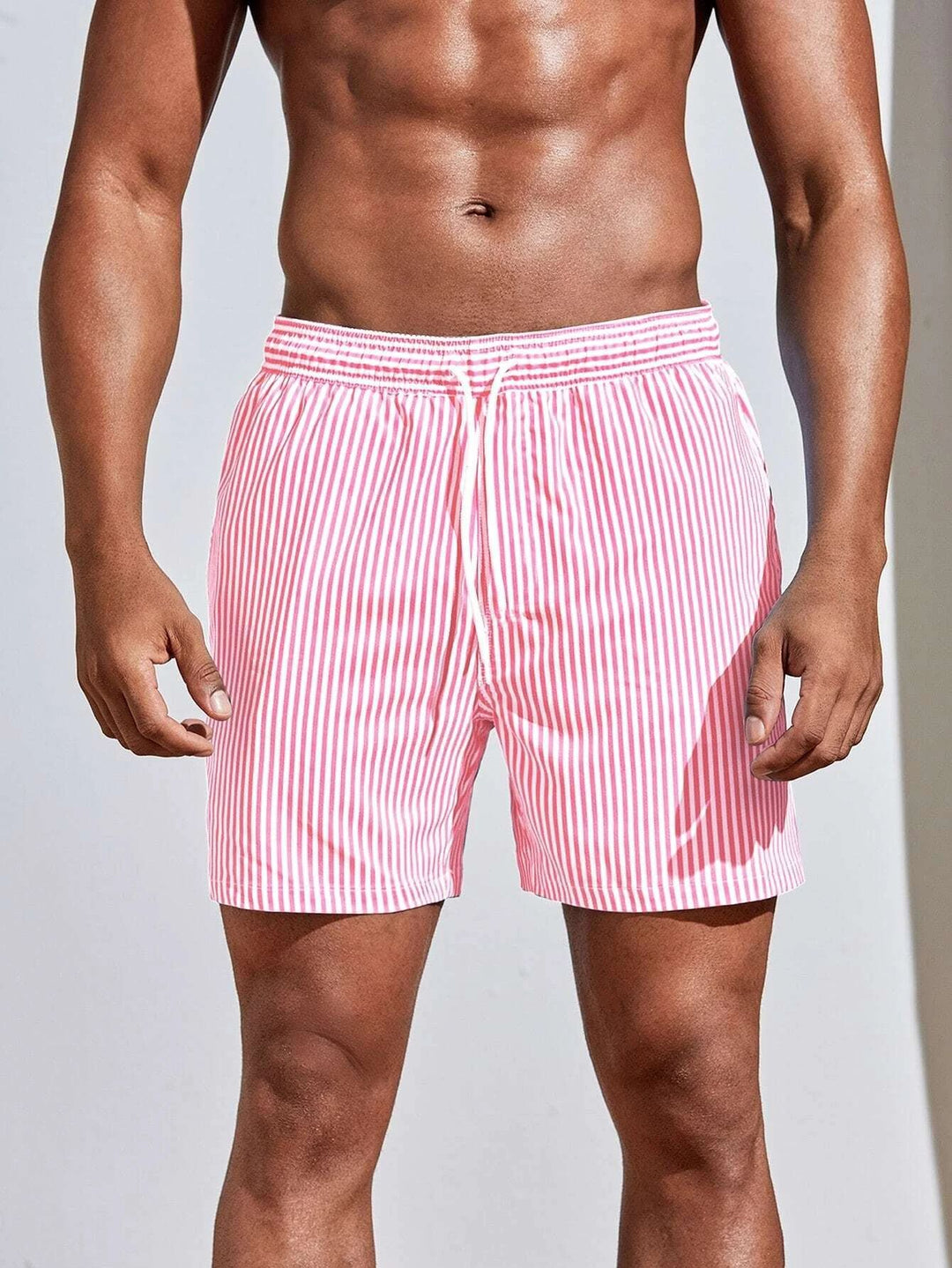 Men's stylish comfort summer shorts, perfect for casual warm weather fashion. Relaxed fit beachwear.