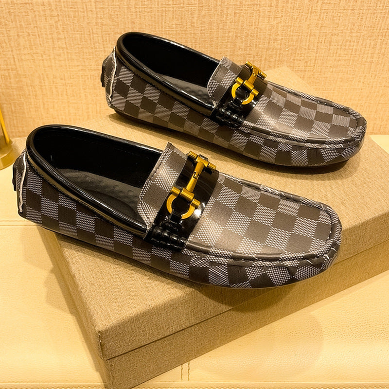 Cushioned comfort men's loafers, perfect slip-on driver shoes for everyday and dress casual style.