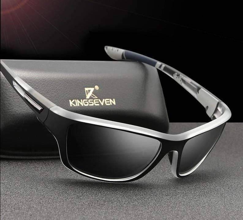 Men's ultralight polarized sunglasses offering full UV protection for outdoor activities.