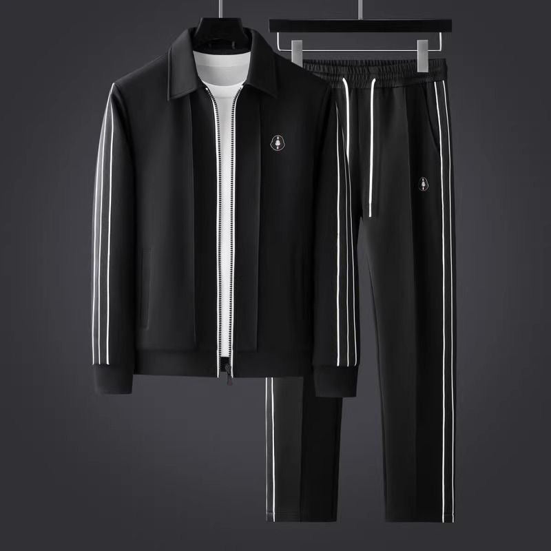 Men's Velocity Premium tracksuit set, comfortable & sleek for active wear. Ideal for jogging.