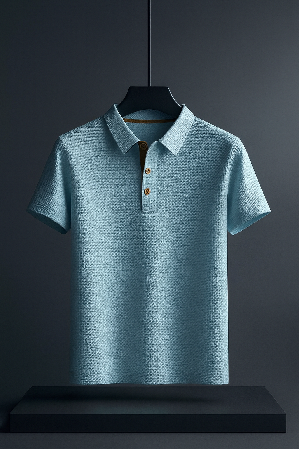 Men's Verona Breeze cooling stretch polo shirt, perfect for summer casual wear & active comfort.