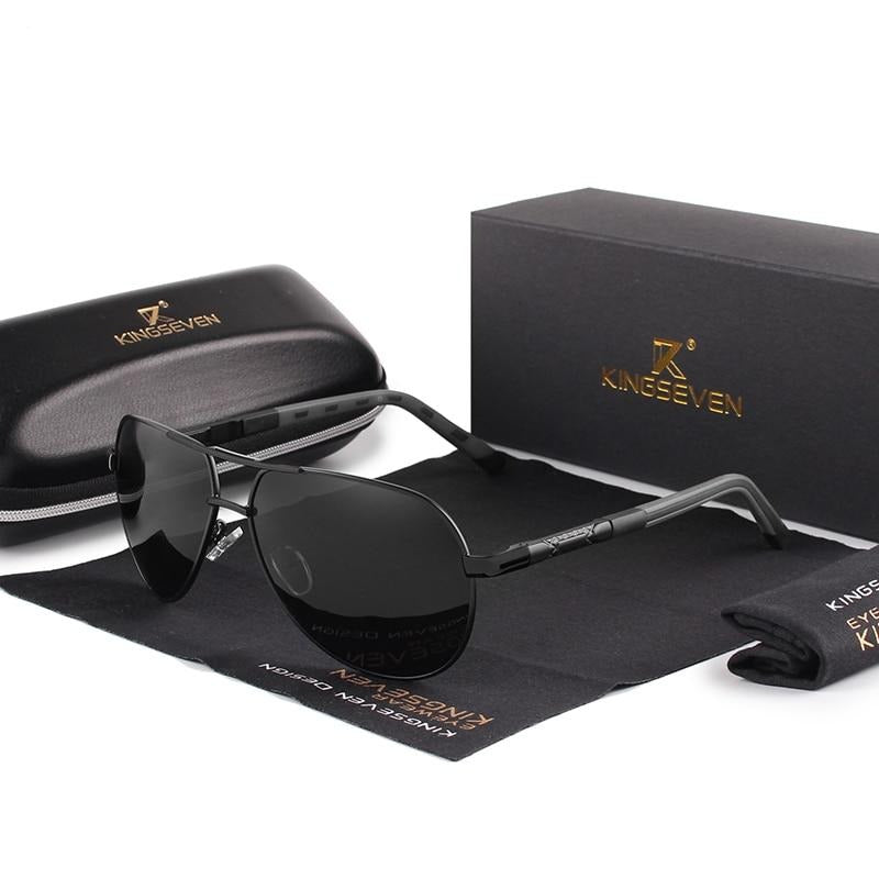 Stylish men's vintage polarized sunglasses, perfect for fashion, cycling, and sun protection.