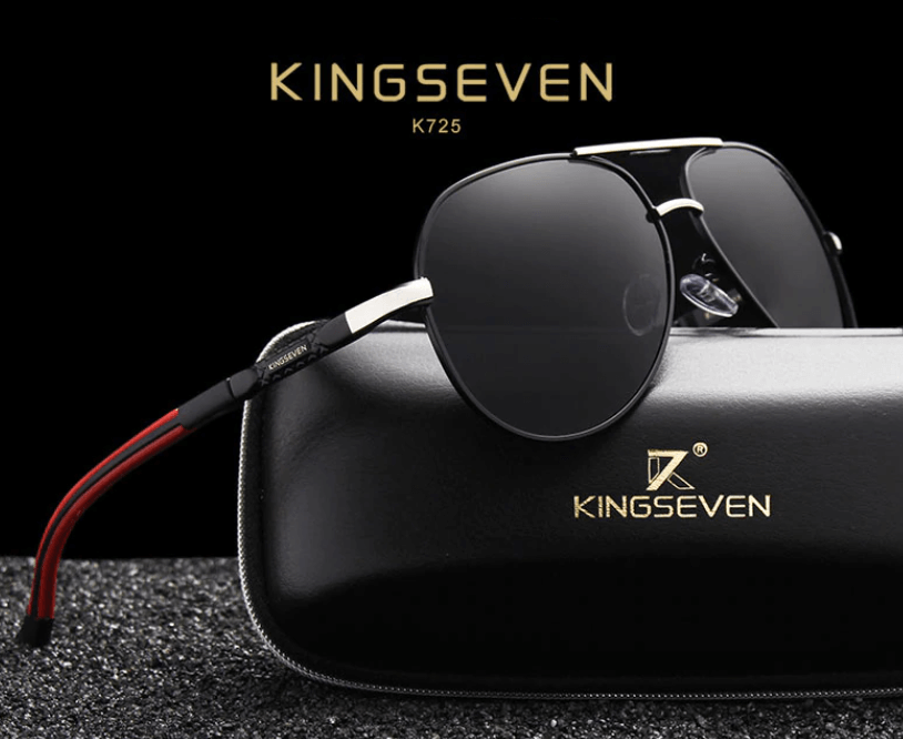 Men's polarized sunglasses for driving, cycling & outdoor activities, UV400 protection.