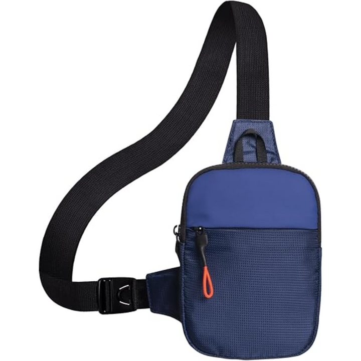 Stylish men's mini crossbody bag, waterproof & lightweight for on-the-go essentials.