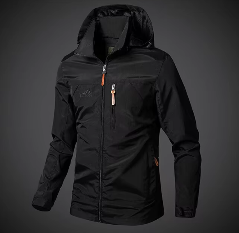 Men's Arvid waterproof & windproof outdoor jacket. All-season utility coat for hiking, travel, & everyday wear.