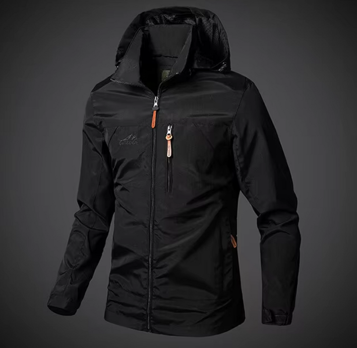 Men's Arvid waterproof & windproof outdoor jacket. All-season utility coat for hiking, travel, & everyday wear.