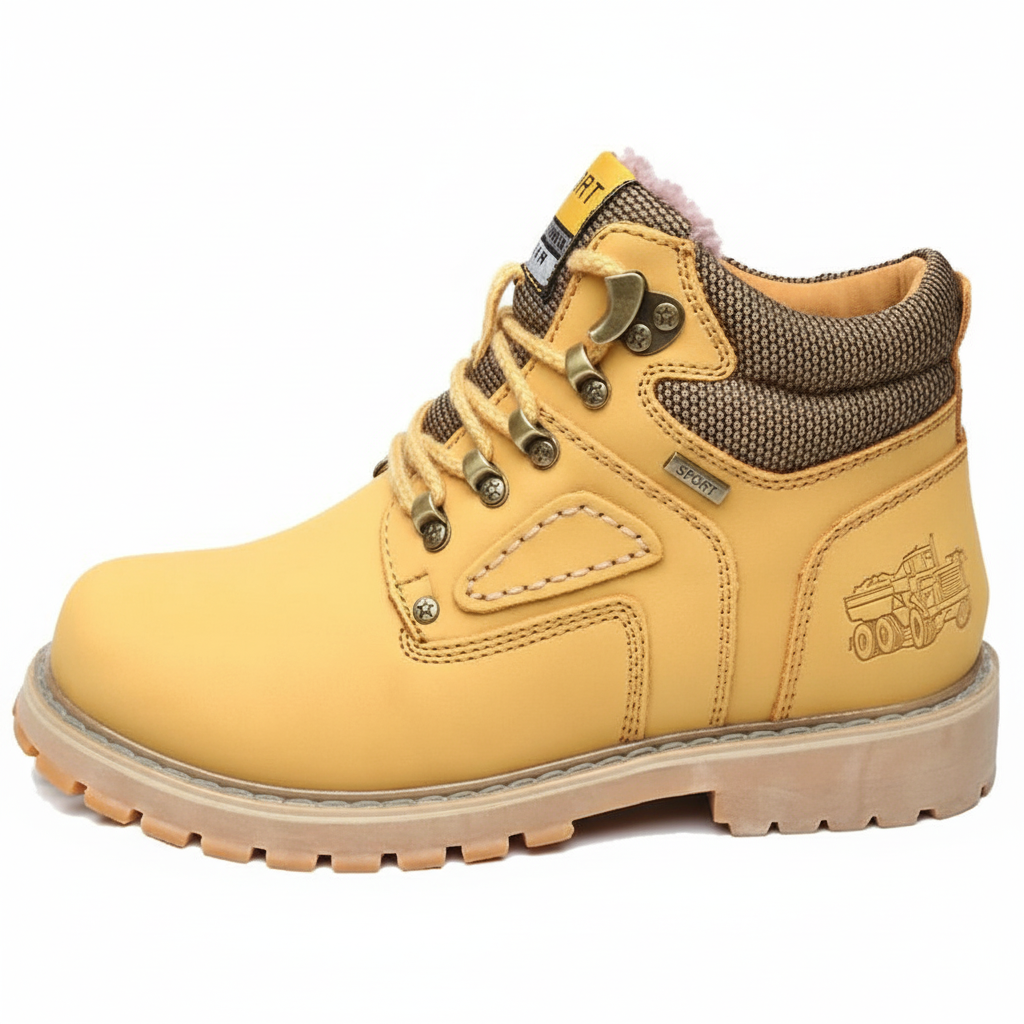 Durable men's waterproof winter sneakers for autumn & cold weather, ideal for outdoor adventures.