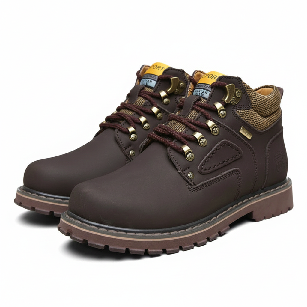 Men's autumn & winter waterproof shoes, comfortable and insulated for all cold weather activities.