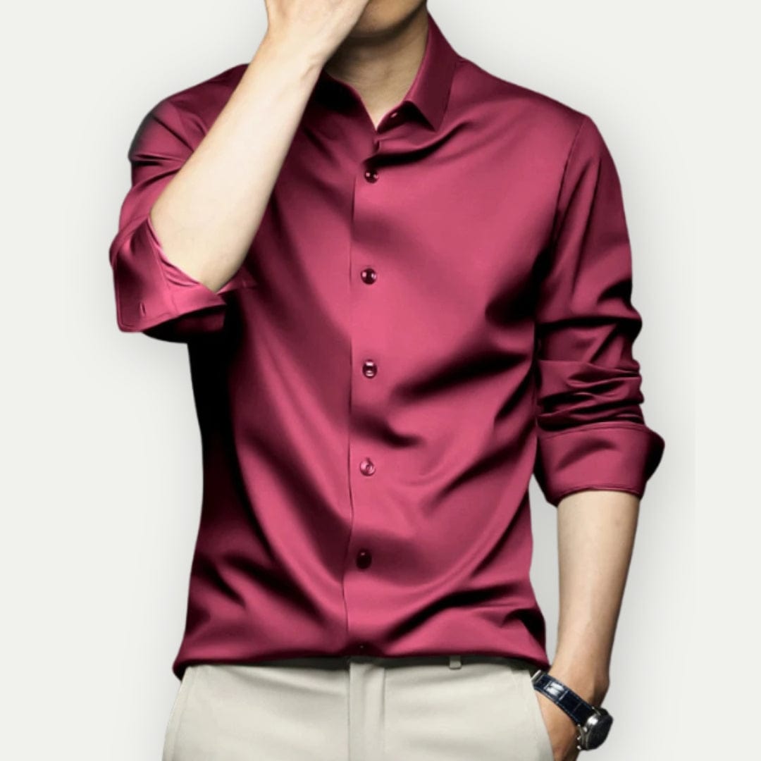 Easy care men's business shirt, iron-free and comfortable. A versatile slim fit for modern men's fashion.
