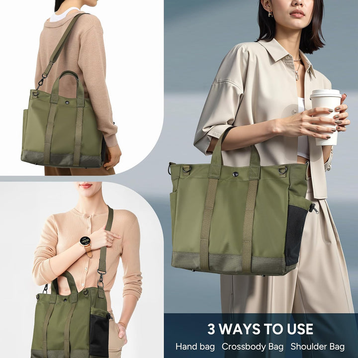 Practical MetroCarry multi-compartment travel bag, designed as a laptop tote with an adjustable shoulder strap.