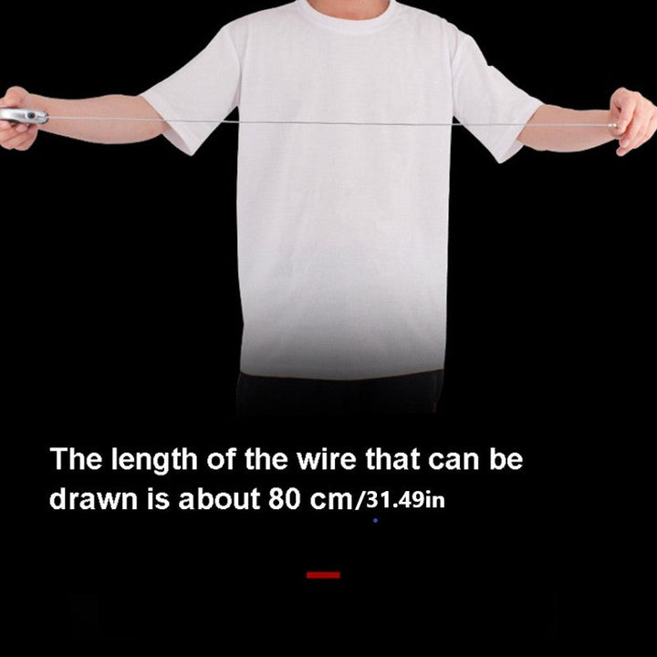 Travel-friendly anti-theft wire lock, essential portable security gadget for adventurers