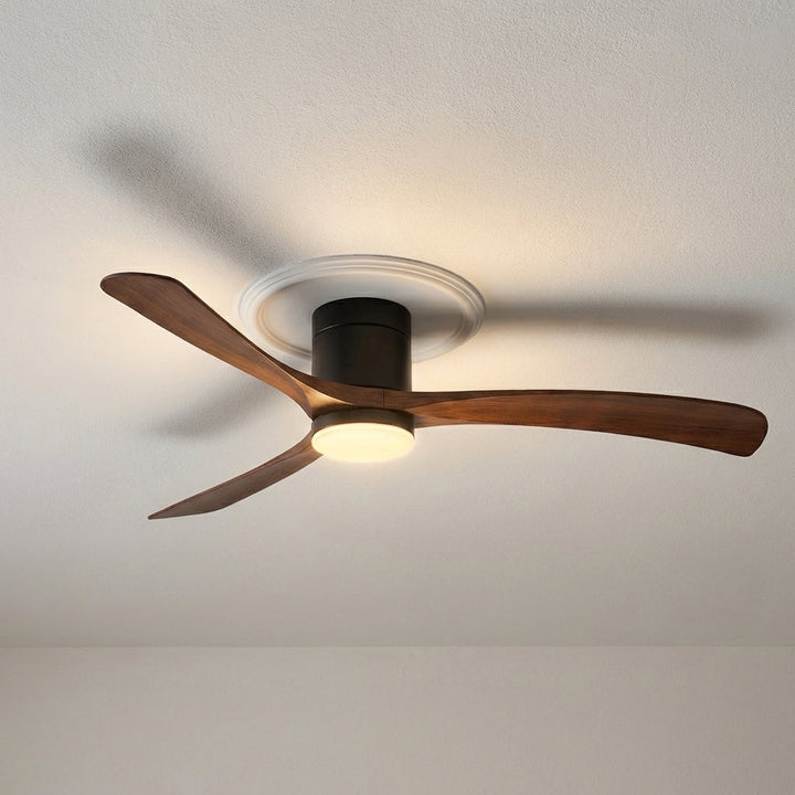 Aerialynx modern ceiling fan. Durable, quiet, with LED light for effective room cooling & home lighting.